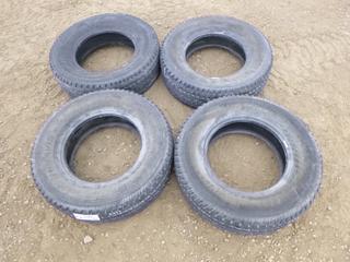 (4) Bridgestone Duravis M700 Tires, Size 265/70R17, Tread at 70 %
