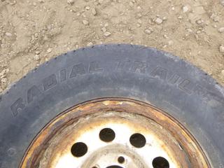 (2) Carslisles Trailer  Tires on 5 Bolt  Rims
