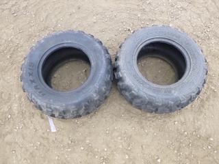 (2) Maxxis ATV Tires, Size 25 x 10-12