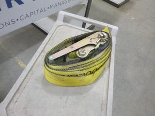 4 In. Ratchet Strap, 5500 Lbs (D-1)