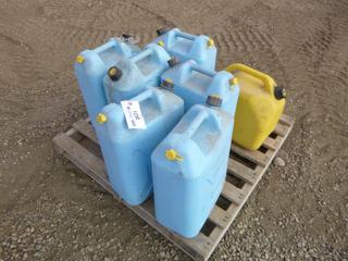 Portable Water Jugs. (1) Diesel Jerry Can