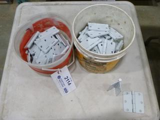 (2) Buckets of 50 Hinges (T-2-1)