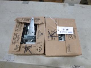 (2) Boxes of 50 Large T- Hinges (R-2-1)