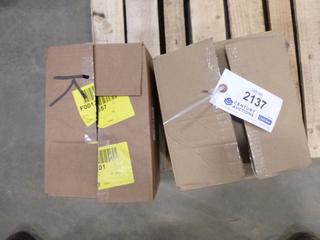 (2) Boxes of 50 Large T- Hinges (R-2-1)