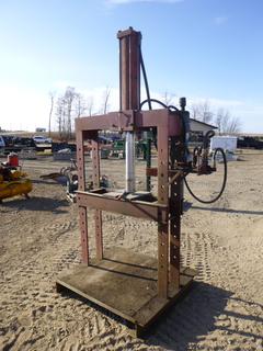 Hydraulic Press On Stand, Stand 47 In. x 41 In.