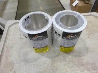 (2) Unused Rolls of Aluminum Flashing Coils, 6 In. x 50 Ft.