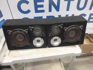 (2) Visonek 3-Way Boxed Stereo Speakers (E2)