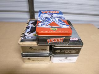 (5) Tins 06-08 Upper Deck Hockey Cards 