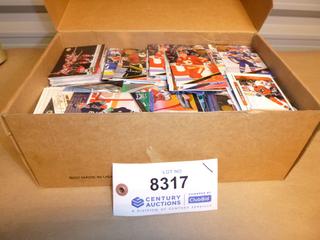 Box  Of Upper Deck Hockey Cards