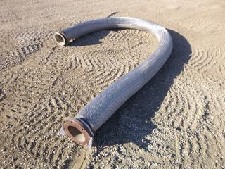 (1) Approx. 18 Ft. of 7 1/2 In. Metal Hose with Braided Coating