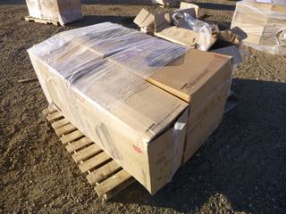 (9) Boxes of Duraflo Residential Roof Vents, 12 Per Box, Part 6050TG