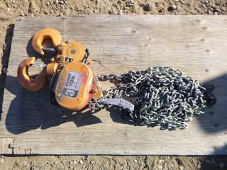 (1) Magnum 3 Ton Chain Hoist