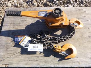 (1) Magnum 3 Ton Chain Lever, Chain Type 9X27, Grade 100, SN 42701
