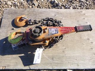 (1) Magnum 3 Ton Chain Lever, Chain Type 9X27, Grade 100, SN 42696