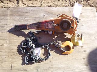 (1) Magnum 1 1/2 Ton Chain Lever, Chain Type 7.1X21, Grade 80, SN 42967