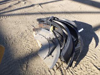 (4) Inner and Outer Fenders For Grader/Loader, 48 In. x 17 In.