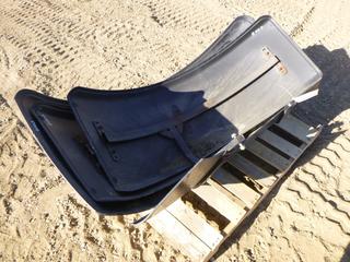 (2) Fenders For Grader/Loader, 51 In. x 22 In.