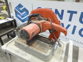Milwaukee 14 In. Chop Saw, Model 6177-20, 15A, 3900 RPM (L-1-1)