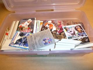 Tub of Upper Deck / Pro-Set Hockey Cards