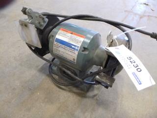 Jet BGC-6 Heavy Duty Bench Grinder c/w 115V, 1/3 HP, 1 Phase, 3.5 Amp, 60 Hz, 3450 RPM