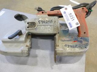 Milwaukee Portable Band Saw, 4.5 Gap, S/N 457F408020018