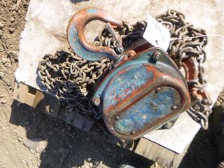 Jet 1 1/2 Ton Chain Hoist