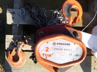 Procore 2 Ton Chain Hoist