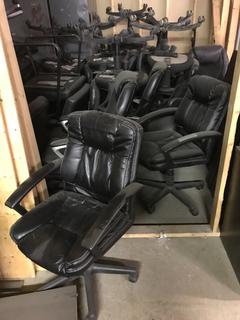 Qty of Rolling and Stackable Style Office Chairs *Located Off Site at 702 17th Ave, Nisku, AB, For More Information Contact Chris at 587-340-9961* **Buyer Responsible For Load Out** 