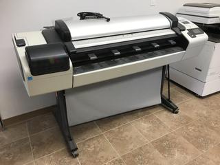 HP Designjet T2300 Plotter/Printer, Produces Model Cuts, Blueprints, Templates Etc., Full Color, Prints Up To 42 In., Used For Approx. 5 Hours As Per Consignor, SN CN1CN7K02P *Located Off Site at 702 17th Ave, Nisku, AB, For More Information Contact Chris at 587-340-9961* **Buyer Responsible For Load Out**