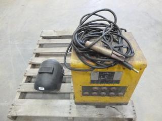 Comet Arc Welder, 1 Phase, Outputting Range 15 - 180A, C/w All Cables and Welding Helmet (K-2-3)