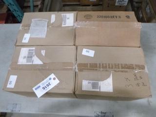 (4) Boxes of Receptacles, Approx. 400