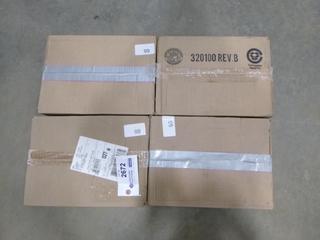 (4) Boxes of Receptacles, Approx. 400