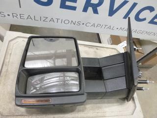 2014 F150 Mirror, Heated, Power, ADJ Manual Slide Tow, Right Side * Note: Damaged* (C-2)
