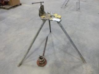 NYE Pipe Bending Station c/w 2 In. Rigid Pipe Threader