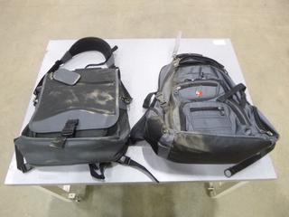 (1) Swiss Gear Carry On Back Pack, (1) Air Tech Norwood Back Pack (T51)
