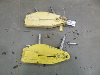 (2) Vanguard 3/4 Ton Turfer Hoists