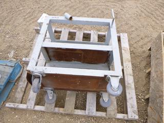 3 Tier Metal Cart, 26 1/2 In. x 14 In. x 24 1/2 In.
