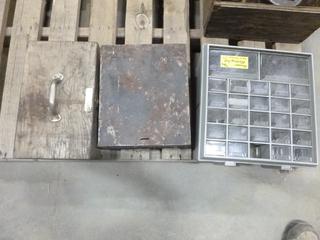Qty of Assorted Screws, C/w Cabinets and Tool Boxes (M-2-1)