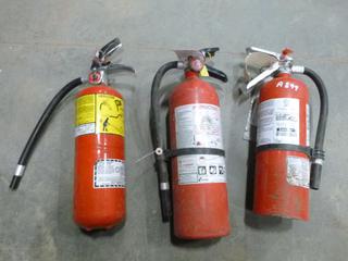 (3) ABC Tire Fire Extinguishers, B402, 8 Lb.