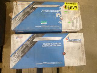 Unused (2) Boxes of BlueShield LA 8018-C2, 3/16 In. x 14 In., 44Lb Per Box (M-2-1)