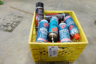 Qty of LPS Lubricant, Marsh Spray Stencil, Glyptal G-1201A