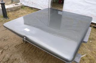 Range Rider Truck Box Tonneau Cover, Model S/CHEV, 83 In. x 71 In. x 4 In. *Note: Missing Arm*