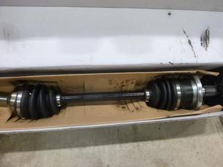 (1) Unused CV Axle, *Note: Tear Make and Model Unknown* (D-1) 