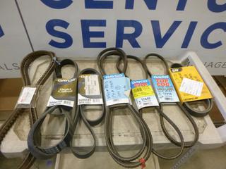 Assortment of Unused Belts (D-1)