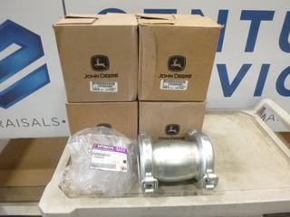 (4) Unused Hitachi Coupling Pipe, Part XU00000007 (D-2)