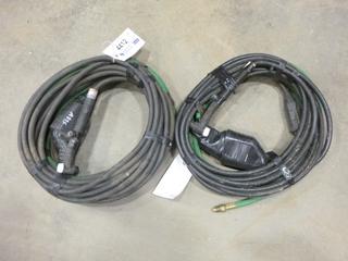 (2) Weld Craft Flex Head Tig Torches, C/w Arlon Hose (C-1)