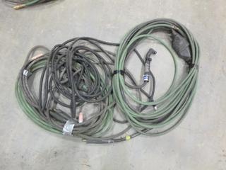 (2) Weld Craft Flex Head Tig Torches, C/w Arlon Hose (B-2)