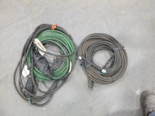 (2) Weld Craft Flex Head Tig Torches, C/w Arlon Hose (B-2)