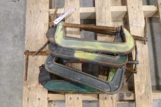 (4) 10 In. C-Clamps