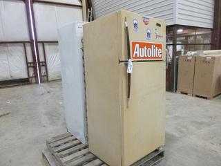 Kenmore Fridge / Freezer, C/w McClary Fridge / Freezer( Damaged)  *Note: Working Condition Unknown*